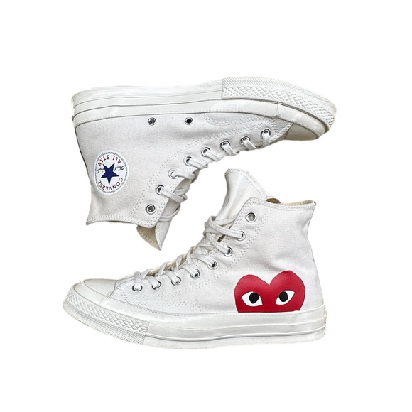 Converse Other - Converse Chuck Taylor Hidden Heart High Top Sneaker Comme des Garçons - Men's 8